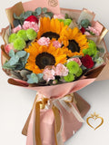 Yellow Flower Arrangement - Bright Bouquet in Vase Nashville