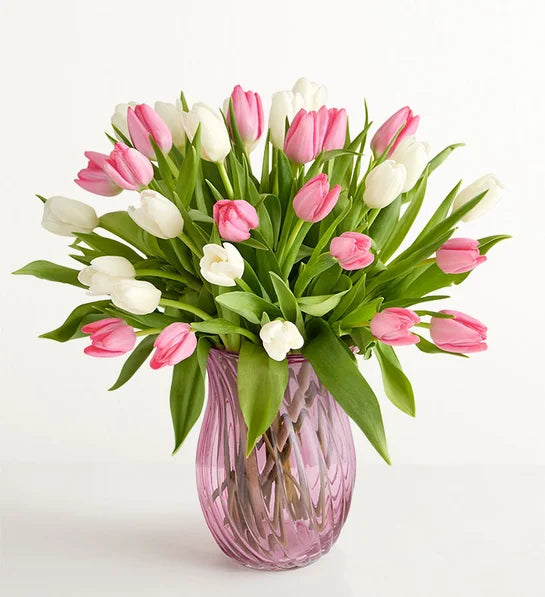 Sweet Spring Tulip Bouquet - Delivery Same Day Mother’s Day Nashville