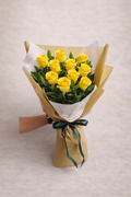Yellow Roses Bouquet – Yellow Flower Day Special | Luxury Spring Flowers | Nashville Delivery