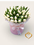 The Pure White Tulip