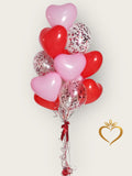 Heart Balloon Bouquet (10 Balloons)
