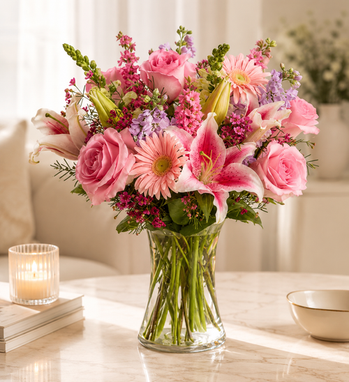 Blush Garden Elegance