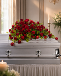 Red Rose Casket Spray
