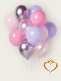 Classic Helium Balloon Bouquet (12 Balloons)