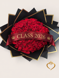 Premium Long Stem Red Roses - Luxury Rose Bouquet Same Day Delivery Nashville | 60-70 Roses