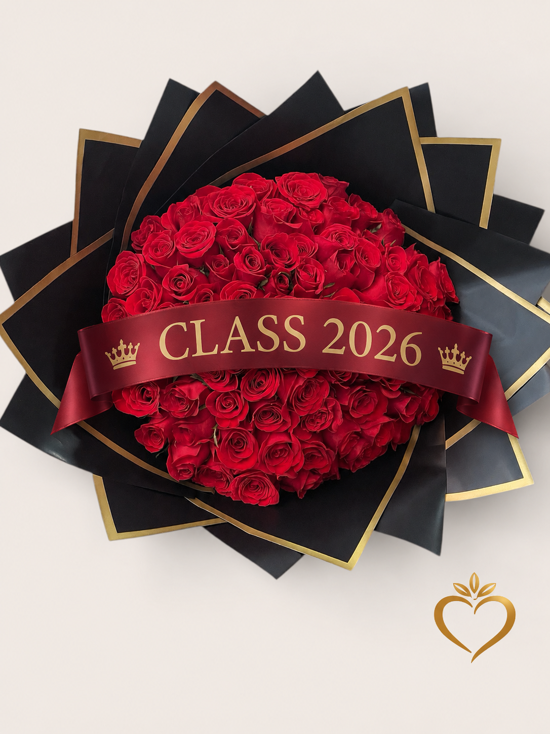 Premium Long Stem Red Roses - Luxury Rose Bouquet Same Day Delivery Nashville | 60-70 Roses