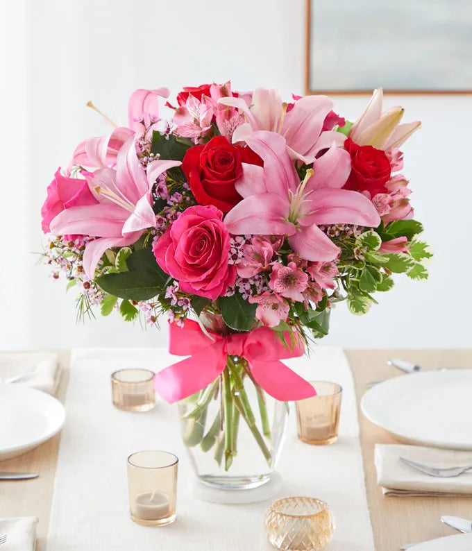 Rose & Lily Celebration - Flowers Mother’s Day - Delivery Same Day Nashville